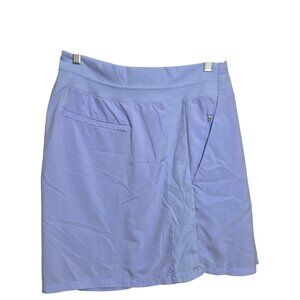 Athleta Womans Brooklyn Shorts Size 24 Blue Periwinkle Athletic Athleisure
